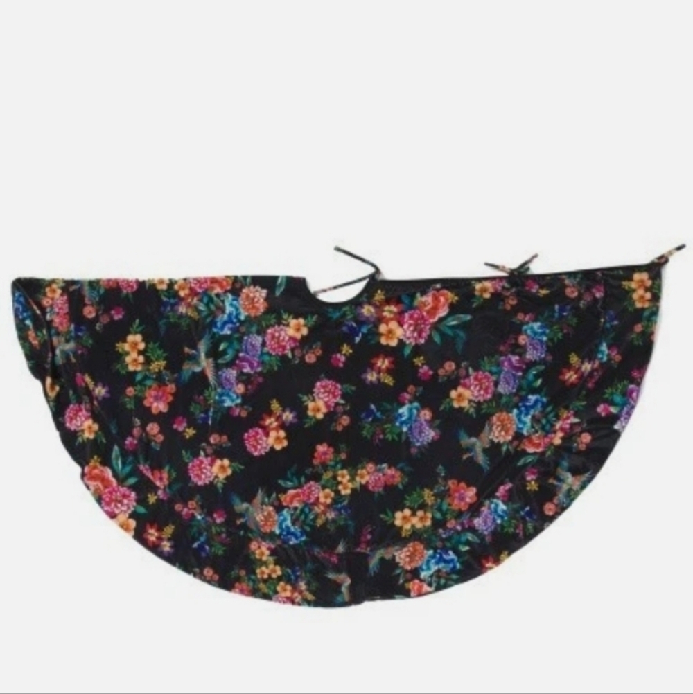 Johnny Was Dreamer Garden Christmas Tree Skirt